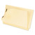 Manila Laminated End Tab Fastener Folders, 11-pt Manila, 0.75" Expansion, 2 Fasteners, Legal Size, Manila Exterior, 50/Box [SKU: PFX13220]