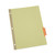 Deluxe Extended Insertable Tab Indexes, 5-Tab, 11 x 8.5, Buff, Assorted tabs, 24 Sets [SKU: UNV20860]
