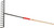 RAZOR-BACK 63125 Asphalt Rake, 78 in OAL, 14 -Tine, Steel Tine, Ash Wood Handle, Straight Handle [SKU: ORG6430557]