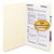 Top Tab Fastener Folders, Straight Tabs, 0.75" Expansion, 1 Fastener, Legal Size, Manila Exterior, 50/Box [SKU: SMD19510]