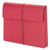 Expanding Wallet with Elastic Cord, 2" Expansion, 1 Section, Elastic Cord Closure, Letter Size, Red, 10/Box [SKU: SMD77205]