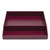 Divided Stackable Plastic Tray, 2 Compartments, 9.44 x 9.84 x 1.77, Purple [SKU: TUD24380380]