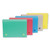 Index Card Case, Holds 200 4 x 6 Cards, 6.38 x 1.88 x 4.63, Polypropylene, Assorted Colors [SKU: CLI58046]