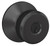 Schlage F Series F51VBWE622 Entry Lock, AAA, Grade 2 Grade, Keyed Key, Metal, Matte Black, Bowery Knob Handle [SKU: ORG3668027]