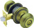 Schlage Georgian Series F51A GEO609KA4 Keyed Entry Knob, Brass/Zinc, Antique Brass [SKU: ORG6585400]