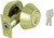 ProSource Deadbolt, 3 Grade, Polished Brass, 2-3/8 to 2-3/4 in Backset, KW1 Keyway [SKU: ORG7001092]