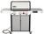 Weber GENESIS SX-325s Series 37500001 Smart Gas Grill, 39,000 Btu, Natural Gas, 3-Burner, Enclosed Cabinet Storage [SKU: ORG1609270]