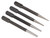 Vulcan JLO-048 Nail Punch Set 4Pc, 4-Piece, Alloy Steel, Blackened, Black [SKU: ORG5801808]