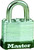 Master Lock 105D Padlock, Keyed Different Key, 3/16 in Dia Shackle, Steel Shackle, Steel Body, 1-1/8 in W Body [SKU: ORG6402689]