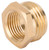 Landscapers Select GHADTRS-4 Hose Connector, 3/4 x 1/2 in, MNH x FNPT, Brass, Brass [SKU: ORG7388168]