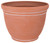 Landscapers Select PT-S059 Planter, 15 in Dia, Round, Resin, Terra Cotta, Terra Cotta [SKU: ORG9176546]