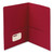 Two-Pocket Folder, Textured Paper, 100-Sheet Capacity, 11 x 8.5, Red, 25/Box [SKU: SMD87859]