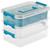 Sterilite 14138606 Tray Organizer, Clear, 10-5/8 in L, 7-1/4 in W, 7-3/4 in H [SKU: ORG4386843]