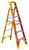WERNER LEANSAFE L6200 Series L6206 Leaning Ladder, 10 ft Max Reach H, 6-Step, 300 lb, Type IA Duty Rating, 3 in D Step [SKU: ORG7345325]