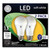 75W LED Bulbs, A19, 12 W, Soft White, 2/Pack [SKU: GEL93127324]