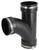 ProSource QT-400 Flexible Pipe Tee, PVC, Black [SKU: ORG4729646]