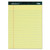 Docket Ruled Perforated Pads, Wide/Legal Rule, 50 Canary-Yellow 8.5 x 11.75 Sheets, 6/Pack [SKU: TOP63406]