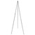 Full Size Instant Easel, 62.38" Maximum Height, Steel, Black [SKU: QRT29E]