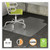 DuraMat Moderate Use Chair Mat, Low Pile Carpet, Roll, 36 x 48, Lipped, Clear [SKU: DEFCM13113COM]