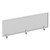 Polycarbonate Privacy Panel, 65w x 0.5d x 18h, Silver/Clear [SKU: ALEPP6518]