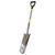 Vulcan 34538 PEP-F Drain Spade Shovel, 6 in W Blade, Steel Blade, Fiberglass Handle, D-Shaped Handle, 29 in L Handle [SKU: ORG6047740]