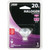 Feit Electric BPFTD Halogen Bulb, 20 W, G4 Lamp Base, MR11 Lamp, 3000 K Color Temp, 3000 hr Average Life [SKU: ORG6064356]