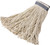 Rubbermaid FGE13800 WH00 Wet Mop Head, 24 oz Capacity, Cotton/Synthetic, Blue/White [SKU: ORG6549315]