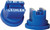 GREEN LEAF LU 80-03 6PK Spray Nozzle, Multi-Range Universal Flat, Polyoxymethylene, Blue, For: Y8253048 Series 8 mm Cap [SKU: ORG3567674]