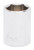 Vulcan MT6499420 Drive Socket, 15 mm Socket, 3/8 in Drive, 6-Point, Chrome Vanadium Steel, Chrome [SKU: ORG1570258]