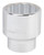 Vulcan MT-SM6048 Drive Socket, 48 mm Socket, 3/4 in Drive, 12-Point, Chrome Vanadium Steel, Chrome [SKU: ORG3101904]