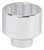 Vulcan MT-SM6060 Drive Socket, 60 mm Socket, 3/4 in Drive, 12-Point, Chrome Vanadium Steel, Chrome [SKU: ORG5519830]