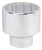 Vulcan MT-SM6055 Drive Socket, 55 mm Socket, 3/4 in Drive, 12-Point, Chrome Vanadium Steel, Chrome [SKU: ORG5713920]