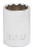 Vulcan MT6517437 Drive Socket, 13/16 in Socket, 1/2 in Drive, 12-Point, Chrome Vanadium Steel, Chrome [SKU: ORG6992929]