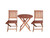 Seasonal Trends IP401-081SET Patio Bistro Set, 3-Piece [SKU: ORG5911318]