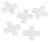 Vulcan MJ-T808083L Tile Spacer, 3/16 in Thick, Cross, Plastic [SKU: ORG6964662]