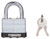 ProSource HD00038-3L Padlock, Standard Shackle, 11/32 in Dia Shackle, Steel, M1 Keyway [SKU: ORG2352961]