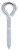 ProSource LR255 Lag Screw Eye, 11.4 mm Thread, Screw Thread, 2 in L Thread, 1-15/16 in Dia Eye, 381 lb Working Load [SKU: ORG1221530]