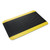 Industrial Deck Plate Anti-Fatigue Mat, Vinyl, 36 x 60, Black/Yellow Border [SKU: CWNCD0035YB]