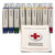 ANSI Compliant 10 Person First Aid Kit Refill, 65 Pieces [SKU: FAO740010]