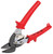 Malco AVsMini Series AVM6 EV Aviation Snip, Left Cut, Spring-Loaded Handle, Red Handle [SKU: ORG5002373]