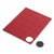 Heavy-Duty Board Magnets, Circles, Red, 0.75" Diameter, 20/Pack [SKU: UBRFM1604]