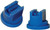GREEN LEAF ST8003 Spray Nozzle, Standard Flat, Polyoxymethylene, Blue, For: Y8253048 Series 8 mm Cap [SKU: ORG3567625]