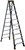 DeWALT by Louisville DXL3010-10 Step Ladder, 170 in Max Reach H, 9-Step, 300 lb, Type IA Duty Rating, 3 in D Step [SKU: ORG7244437]