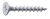 MIDWEST FASTENER 10515 Deck Screw, #6 Thread, 1-1/4 in L, Bugle Head, Phillips Drive, Dacrotized, 1 PK [SKU: ORG4532339]