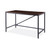 Industrial Series Table Desk, 47.25" x 23.63" x 29.5", Modern Walnut [SKU: ALELTD4824WA]