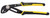 STANLEY Push-Lock Series 84-648 Groove Joint Plier, 10-5/16 in OAL, Black/Yellow Handle, Comfort-Grip Handle [SKU: ORG8400087]