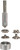 GENERAL 1265 Snap Fastener Kit, Solid Brass, Nickel [SKU: ORG9741505]
