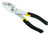 STANLEY 84-026 Slip Joint Plier, 8-3/8 in OAL, 43/64 in Jaw Opening, Ergonomic Handle, 7/8 in W Jaw, 1-3/8 in L Jaw [SKU: ORG3149572]