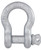 National Hardware N100-329 Anchor Shackle, 3/4 in Trade, 10,000 lb Working Load, Steel, Galvanized [SKU: ORG7453541]