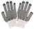 Diamondback FO809PVD2 Knitted Work Gloves with PVC Dots, One-Size, Ribbed Knit Wrist, 60% Cotton 40% Polyester, Natural White [SKU: ORG2661288]